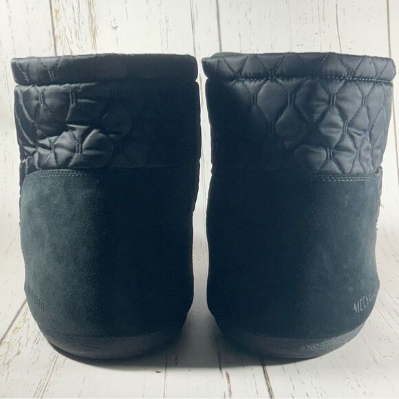 Moon Boot Icon Low Nolace Quilted Black Boots Men’s Size 11.5 - 13 - Picture 4 of 9